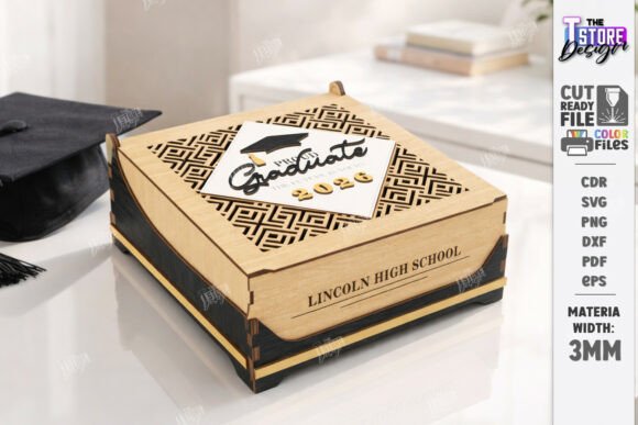 Download Graduation Photo Memory Box Laser Cut - Graduation photo Collection