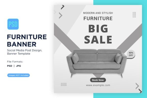Download Furniture Big Sale Banner Design Templat - Premium Resources