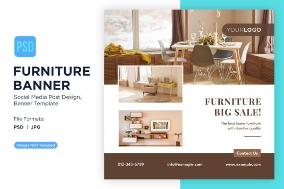 Download Furniture Big Sale Banner Design Templat - Premium Resources