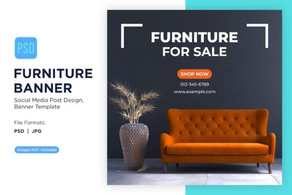 Download Furniture for Sale Banner Design Templat - Premium Bundle