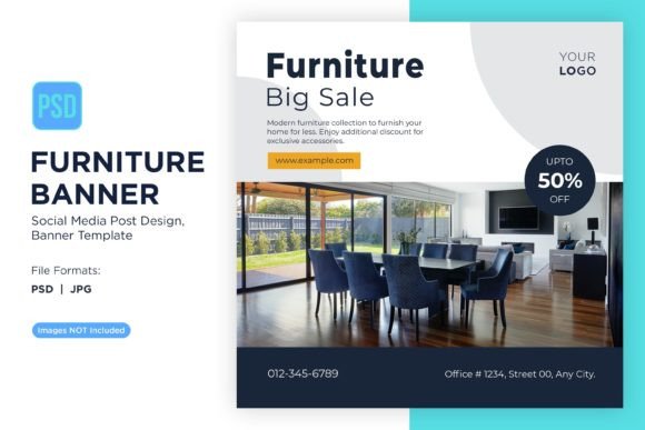 Download Furniture Big Sale Banner Design Templat - Premium Resources