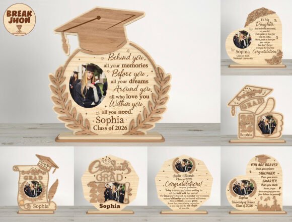 Download Graduation Photo Frame SVG Bundle - Graduation photo Collection